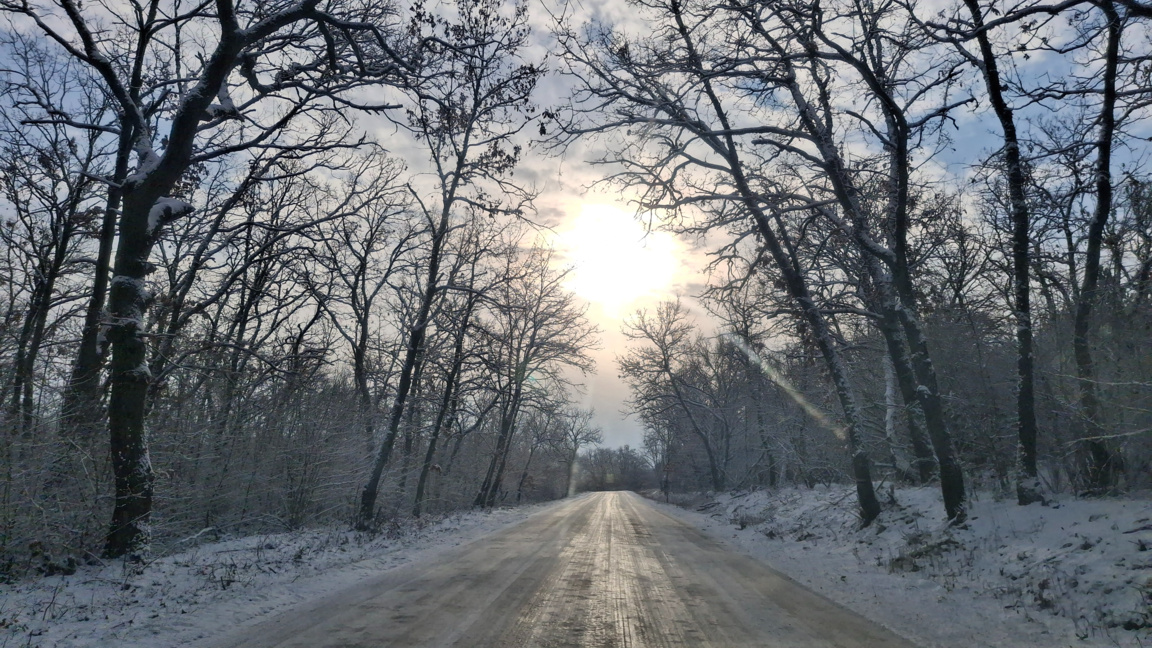 Минимална снежна покривка в община Боляр...