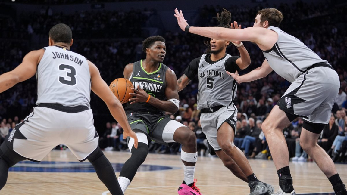 Минесота стопи разлика от 19 т. срещу Са...