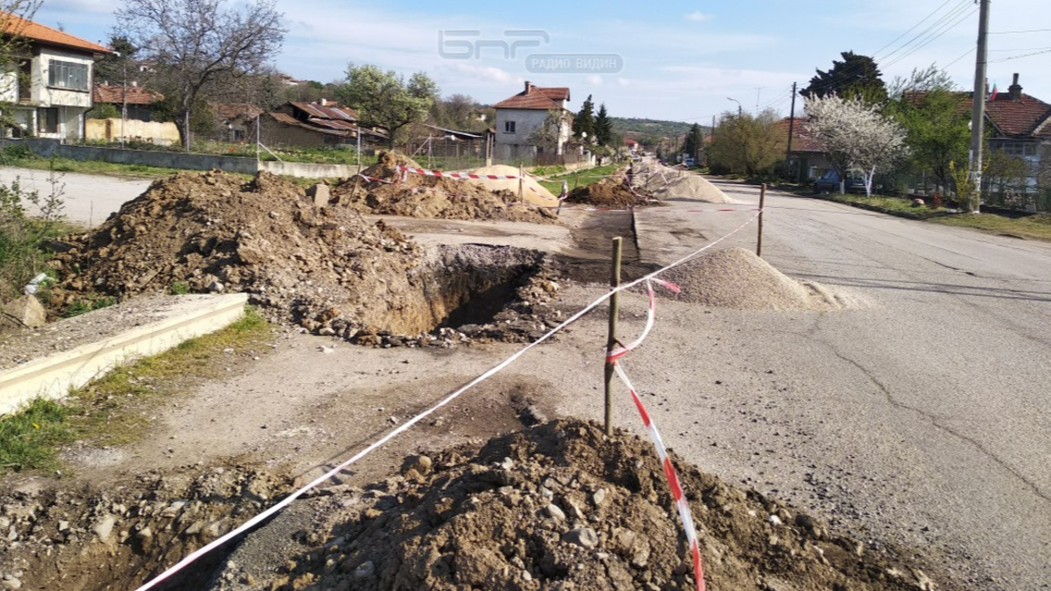 Ремонт на ВиК мрежата в село Джерман...