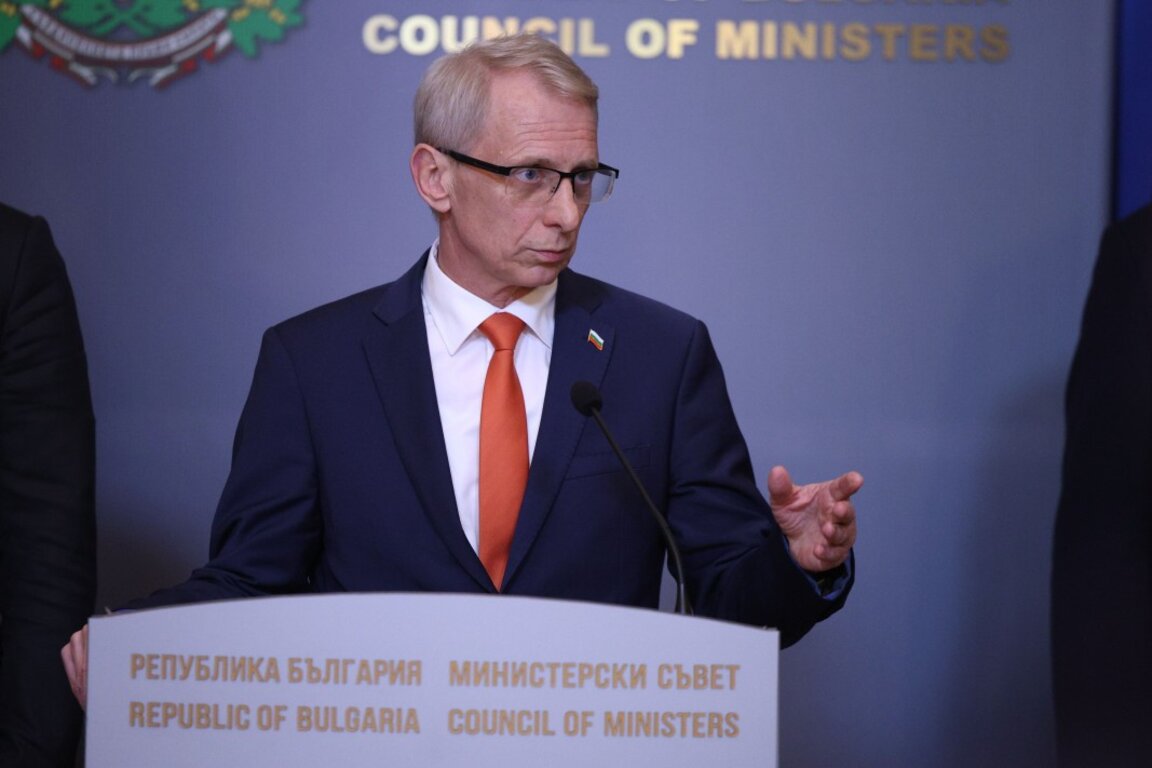 Министър-председателят Николай Денков